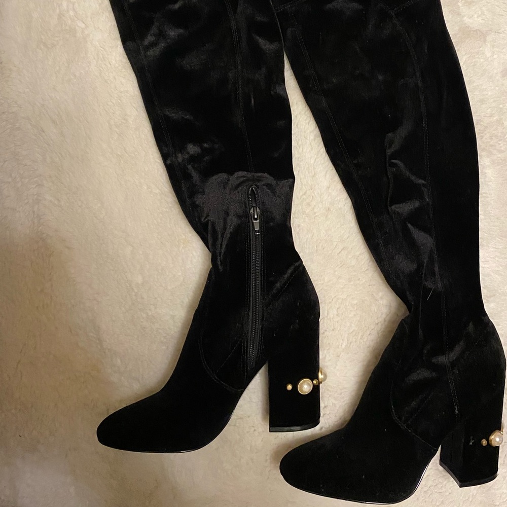Ivanka trump thigh high boots
